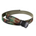 Olive Drab/Camouflage Reversible Web Belt (54")